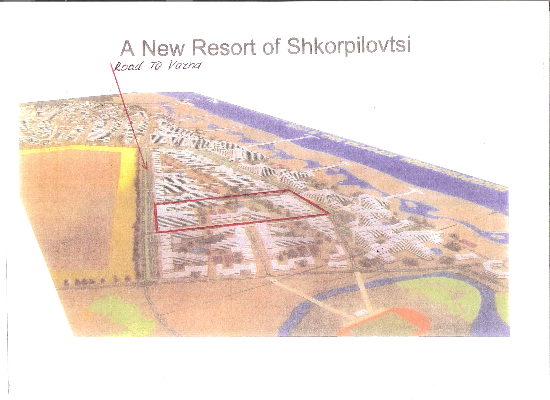 Building land near the beach - Shkorpilovtsi, Long Beach sea resort, Varna, Bulgaria