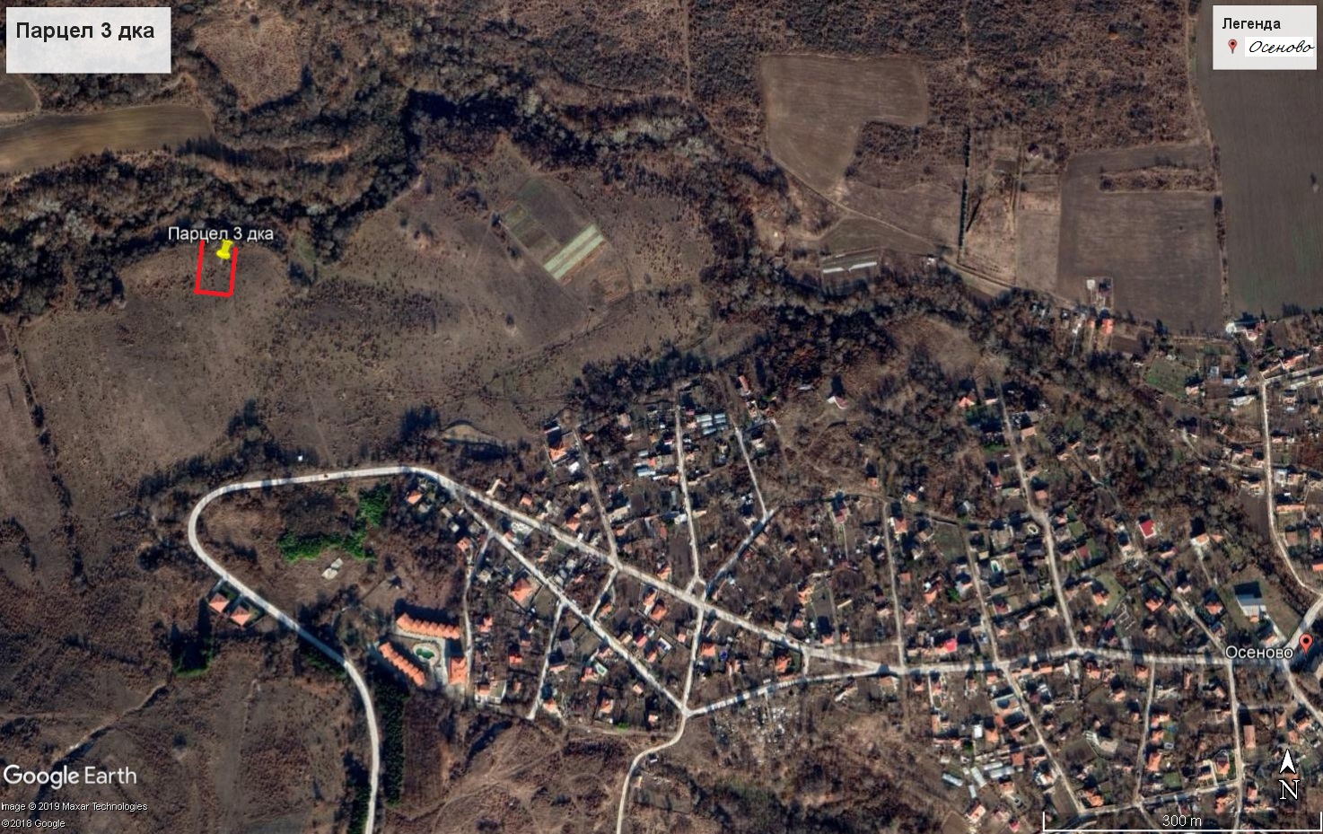 Regulated plot of land for villa, Osenovo, Varna
